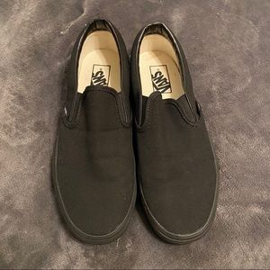 Black Slip on Vans